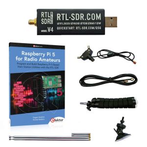Raspberry Pi 5 RTL-SDR V4 Bundel - Engelstalig boek 