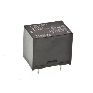 Enkelpolig Relais 10A 12V DC Stroom:30mA 400ohm SPDT 