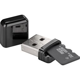 Card reader - USB 2.0 - for Micro SD cards 