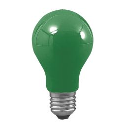 E27 -socket- 40W 230V bulb - d=55mm / l=95mm - Green 