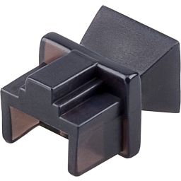 Dustcover RJ45 10 stuks zwart 