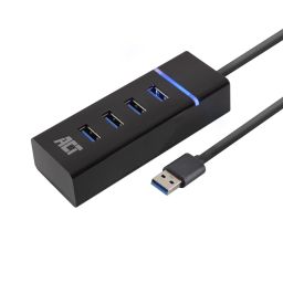 USB 3.1 Gen1 HUB poorten - 4 x USB-A 0.50m 