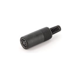 4-pin MINI DIN connector - Female - Plastic 