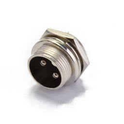 CB DIN Connector 2-pole - Male - Chassis 