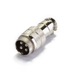 CB DIN Connector 4-pole - Male - For cable 