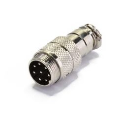 CB DIN Connector 8-pole - Male - For cable 