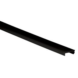 Cover 200cm / 15.4mm - black for ALUPRO-S - 