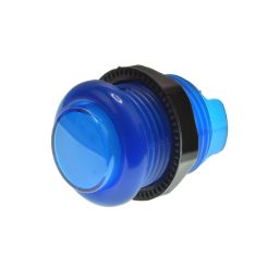 30mm Arcade button with LED Translucent Blue 