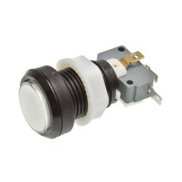 Large arcade pushbutton 30mm with white LED 