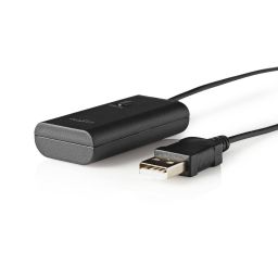 Draadloze audiozender - Bluetooth - Maximaal 2 hoofdtelefoons - Zwart 