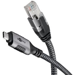 Ethernet cable USB-C 3.1 to RJ45 1m 