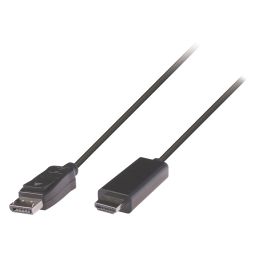 DisplayPort <-> HDMI kabel  - 3 meter - Displayport mannelijk <-> HDMI Mannelijk 
