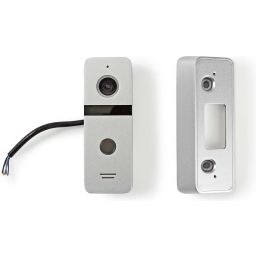 Doorbell with video camera - IP66 - Connectable to Nedis Indoor Unit 