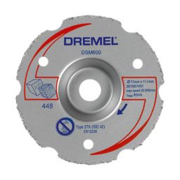 DREMEL-S600  Multifunctionele carbide       snijschijf voor DSM20   