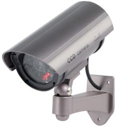 CCTV dummy camera in buitenbehuizing met led