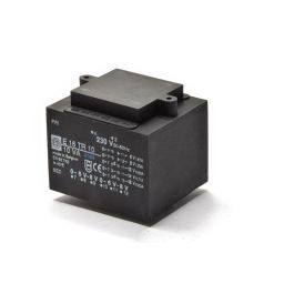 Tranformateur  10VA 2x(0-6-8)V pour circuits imprimés 