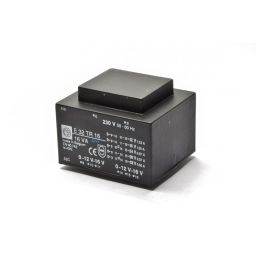 Tranformateur  16VA 2x(0-12-16)V    pour circuits imprimés 