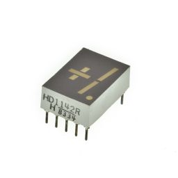 1 digit 7-segment display rood - 14.22mm common CA *** 