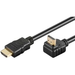 High Speed 2m HDMI™ 90° Kabel met Ethernet 