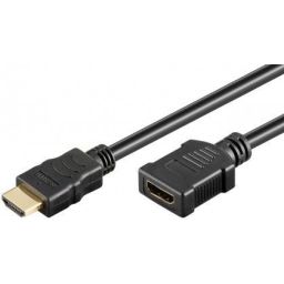 HDMI™ male (type A) > HDMI™ female (Type A) - 1m 