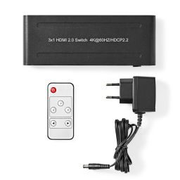HDMI switch - 3 naar 1 - Met afstandsbediening