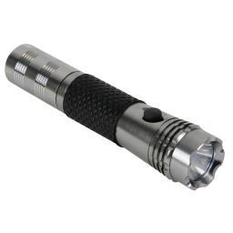 Rechargeable 1w led flashlight for 12v car sockets 