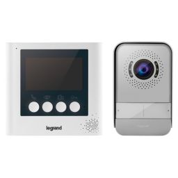 Video Door-entry Kit - 4,3" colour display - Expandable for 2-family houses 