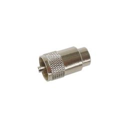 UHF Plug - Male - For RG213 Cable - Low Cost.