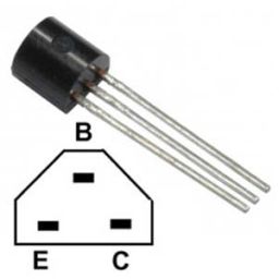 BC147 LF transistor NPN 50V 0.1A     TO-92F