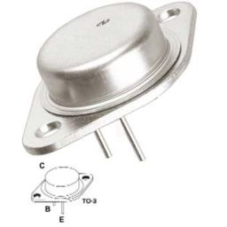 BD142 vermogentransistor NPN 50V 15A 117W  TO-3