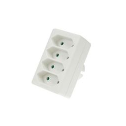 Domino connector 4 x 2,5/6A without GND.