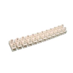 12-pole terminal block 2,5 - 6mm² 5A with wire protection 