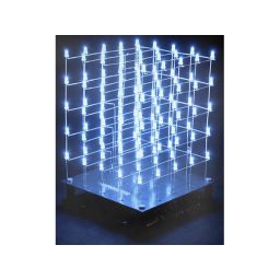 3D LED cube - 5 x 5 x 5 -White LED 