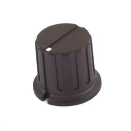 Rotary knob - 24 x 20mm - Black 