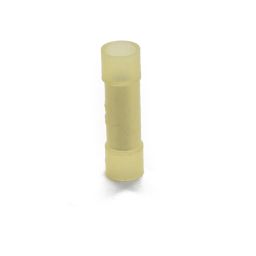 Butt connector in nylon yellow - 100 pcs 