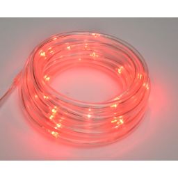 Dunne Led lichtslang op batterijvoeding - Rood - 3 meter - Met USB-aansluiting - Ledslinger 