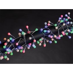 Light garland with 176 LED balls - 3 metres - For indoor and outdoor 