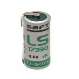 SAFT A Lithium 3,6V 17330 16,5 x 31mm - met soldeerlippen 
