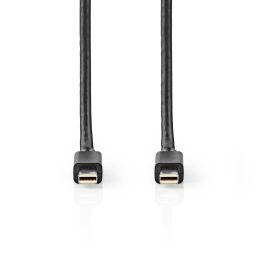 Mini DisplayPort kabel 1.4 48Gbps 2.00m zwart 