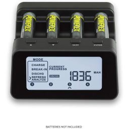 Chargeur/analisateur de batteries professionel pour des batteries AA et AAA 
