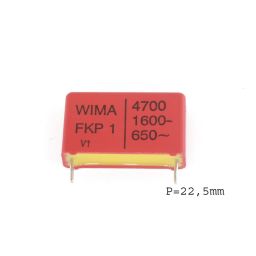 MKP capacitor 4,7nF 1600V 10% P22.5 