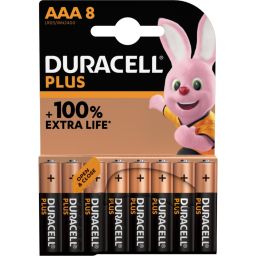 Duracell plus AAA  - 8 pcs 