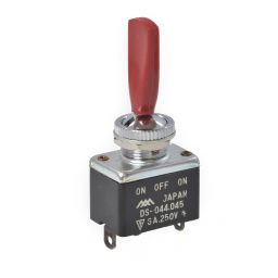 DS044 rood On-Off-On 6A 250Vac