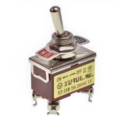 Toggle Switch Dubbelpolig ON-OFF 15A - 250V TS-004 