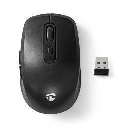 Draadloze muis - 800 / 1200 / 1600 dpi - Met 6 knoppen - Met USB nano dongle 