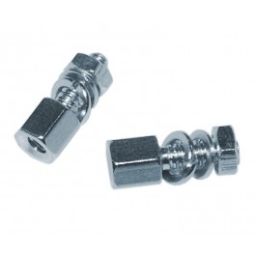 Screw set for mounting SUB-D connectors 