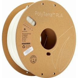 Polymaker PolyTerra™ PLA Katoen wit 1.75mm 1kg 