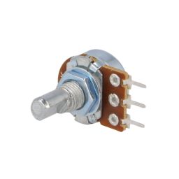 Low-cost potentiometer 100K linear 125mW - Axial 
