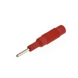 Transition Banana plug - 4mm female to 2mm male - Red MZS Hirschmann