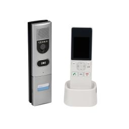 Wireless colour video door-phone system 